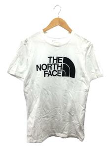 THE NORTH FACE◆Tシャツ/S/コットン/WHT