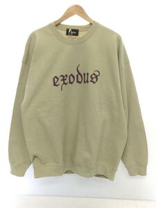 exodus/スウェット/XL/コットン/BEG/23FW-SW-01