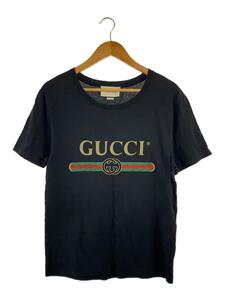 GUCCI◆Tシャツ/-/コットン/BLK/440103-X3F05