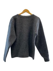 AURALEE◆23AW/タグ付/MILLED FRENCH MERINO RIB KNIT BOAT NE/4/A23AP01MR