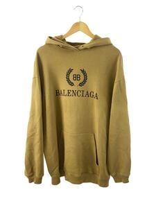 BALENCIAGA◆19AW/BBロゴ/パーカー/XS/コットン/CML/578138 TEV51/フード部の紐欠品