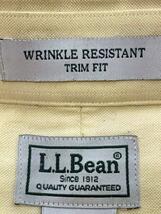 L.L.Bean◆WRINKLE RESISTANT/長袖シャツ/M/コットン/NVY_画像3