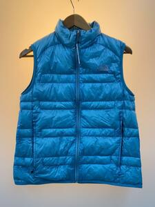 THE NORTH FACE◆ダウンベスト/L/ナイロン/BLU/無地/NDW18170