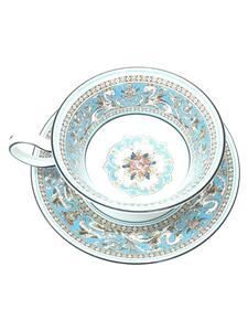 WEDGWOOD◆カップ&ソーサー/BLU