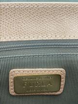 FURLA◆チェーンショルダーバッグ/クラッチバッグ/2WAY/レザー/PNK_画像5