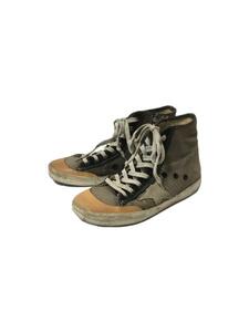 GOLDEN GOOSE◆FRANCY/ハイカットスニーカー/-/GRY