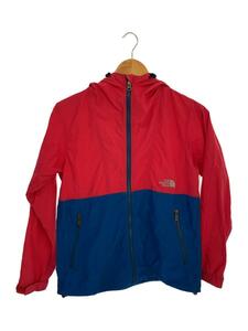 THE NORTH FACE◆COMPACT JACKET_コンパクトジャケット/S/コットン/RED/無地
