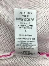 STUSSY◆セーター(厚手)/L/コットン/PNK_画像5