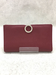 BVLGARI◆長財布/レザー/BRD/レディース/33748/状態考慮/スレ有