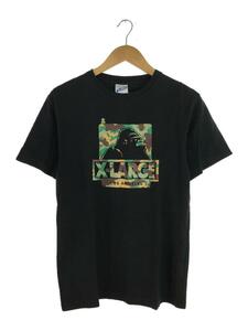 X-LARGE◆Tシャツ/M/コットン/BLK/プリント/01152126