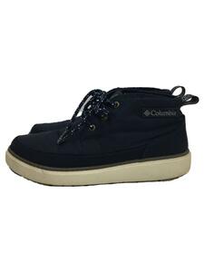 Columbia◆ローカットスニーカー/24cm/NVY/YU0341-444/サップランドアークチェッカウォータープルーフオムニヒ