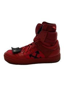 OFF-WHITE◆ハイカットスニーカー/42/RED