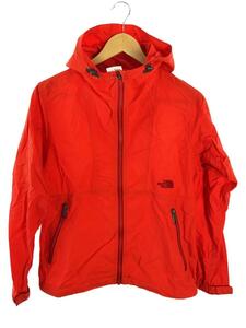 THE NORTH FACE◆COMPACT JACKET_コンパクトジャケット/M/ナイロン/RED/無地