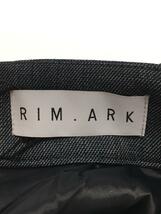 RIM.ARK◆Round hem long SK/ロングスカート/36/ポリエステル/NVY/無地/460GAL31-0870_画像4