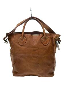 BEAMS +* leather Carry all bag / leather /BRW