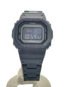 CASIO◆カシオ/GW-B5600BC-1BJF/ソーラー腕時計・G-SHOCK/デジタル/ラバー/ブラック