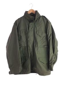 ALPHA INDUSTRIES◆ミリタリージャケット/M/コットン/KHK/8415-00-782-7939