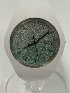 ice watch◆腕時計/アナログ/-/SLV/WHT/013430