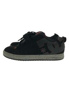 DC SHOES◆ローカットスニーカー/28cm/BLK/使用感有