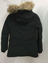 CANADA GOOSE◆ダウンジャケット/S/ポリエステル/BLK/2300JL/Charlotte Parka_画像2