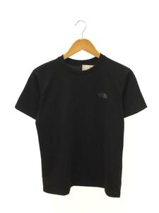 THE NORTH FACE◆Tシャツ/S/ポリエステル/BLK/無地/NT32377