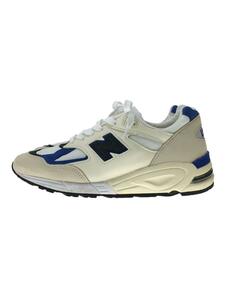 NEW BALANCE◆ローカットスニーカー/26cm/CRM/スウェード/M990WB2