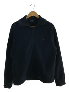 POLO RALPH LAUREN◆フリースジャケット/L/ポリエステル/NVY/KK-RL-BA-3536