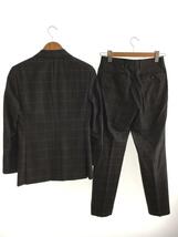 UNITED ARROWS green label relaxing◆スーツ/42/ウール/GRY/チェック/3121-161-1685_画像2