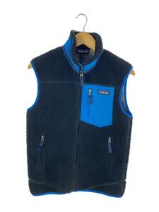 patagonia◆CLASSIC RETRO-X VEST/ボア/フリースベスト/XS/ポリエステル/ブラック/23048