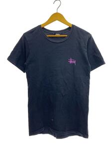 STUSSY◆Tシャツ/S/コットン/BLK/プリント