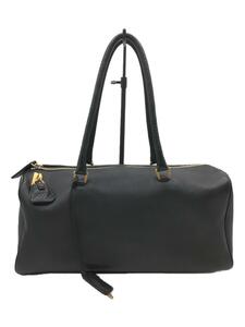 PRADA◆バッグ/レザー/BLK