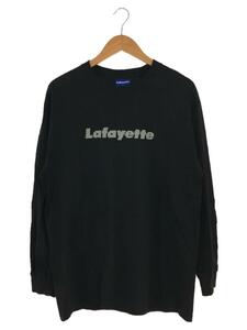 Lafayette◆長袖Tシャツ/L/コットン/BLK