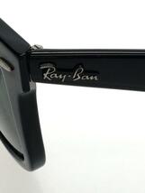 Ray-Ban◆WAYFARER/サングラス/ウェリントン/プラスチック/BLK/GRN/メンズ/rb2140-f 901_画像4