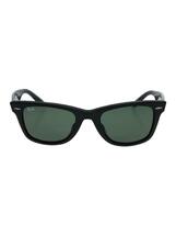 Ray-Ban◆WAYFARER/サングラス/ウェリントン/プラスチック/BLK/GRN/メンズ/rb2140-f 901_画像1