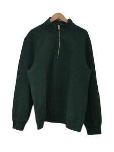 Jojo Zip Sweatshirt/Palmes/スウェット/XL/コットン/GRN/無地/00330025