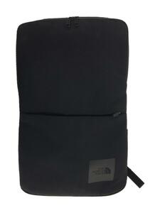 THE NORTH FACE◆shuttle daypack/ベルトに汚れ有/リュック/-/BLK