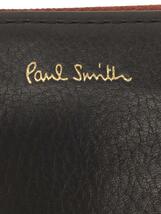 Paul Smith◆2つ折り財布/レザー/BLK/メンズ_画像3