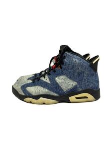 NIKE◆AIR JORDAN RETRO 6/エアジョーダン6 レトロ/インディゴ/CT5350-401/31cm/ID