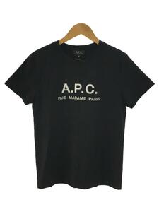 A.P.C.* футболка /XS/ хлопок /BLK/ одноцветный /25082-1-93307