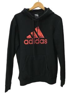 adidas◆パーカー/L/-/BLK