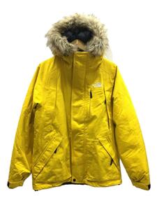 THE NORTH FACE◆ELEBUS JACKET_エレバスジャケット/L/ナイロン/YLW/無地