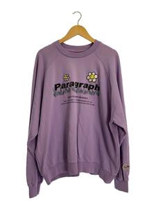 Paragraph◆FLOWER EMBROIDERY SWEATSHIRT No.35/スウェット/2/コットン/PUP