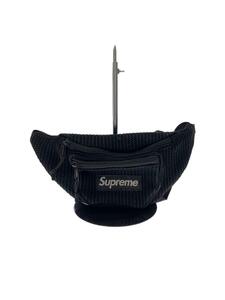 Supreme◆ウエストバッグ/コットン/BLK/21SS/string waist bag