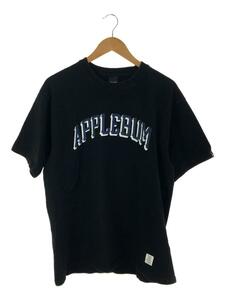 APPLEBUM◆Tシャツ/XL/コットン/BLK
