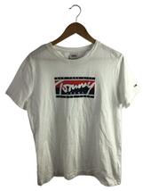 TOMMY JEANS◆Tシャツ/XL/コットン/WHT_画像1