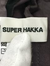 SUPER HAKKA◆ブロークンツイルフラワープリントワイドパンツ/S/グレー/花柄/04160784_画像4