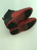 NIKE◆AIR JORDAN 12 RETRO/エアジョーダンレトロ/レッド/130690-601/27cm/BLK_画像4