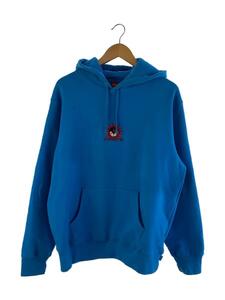 Supreme◆18AW/Vampire Hooded Sweatshirt/パーカー/L/コットン/BLU/小シミ