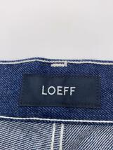 LOEFF◆ボトム/1/コットン/IDG/無地/8814-699-0028_画像4