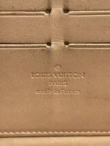 LOUIS VUITTON◆ジッピー・ウォレット_モノグラム・ヴェルニ_PNK/エナメル/PNK/無地/レディース_画像3